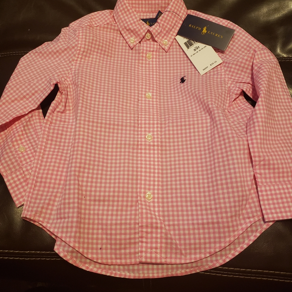 Toddler Boys Polo Button Down